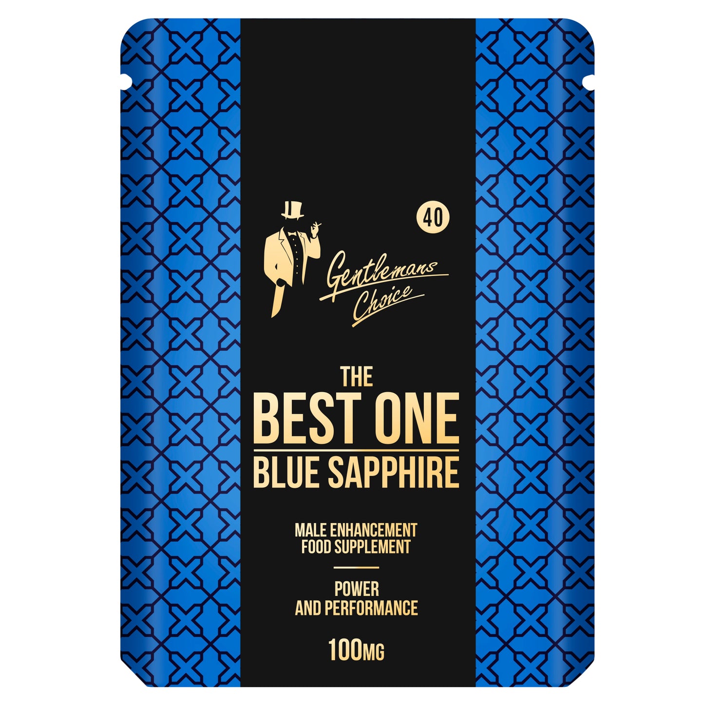 Blue Sapphire Gentleman’s choice™Fast and Free 24/48H Royal Mail Delivery