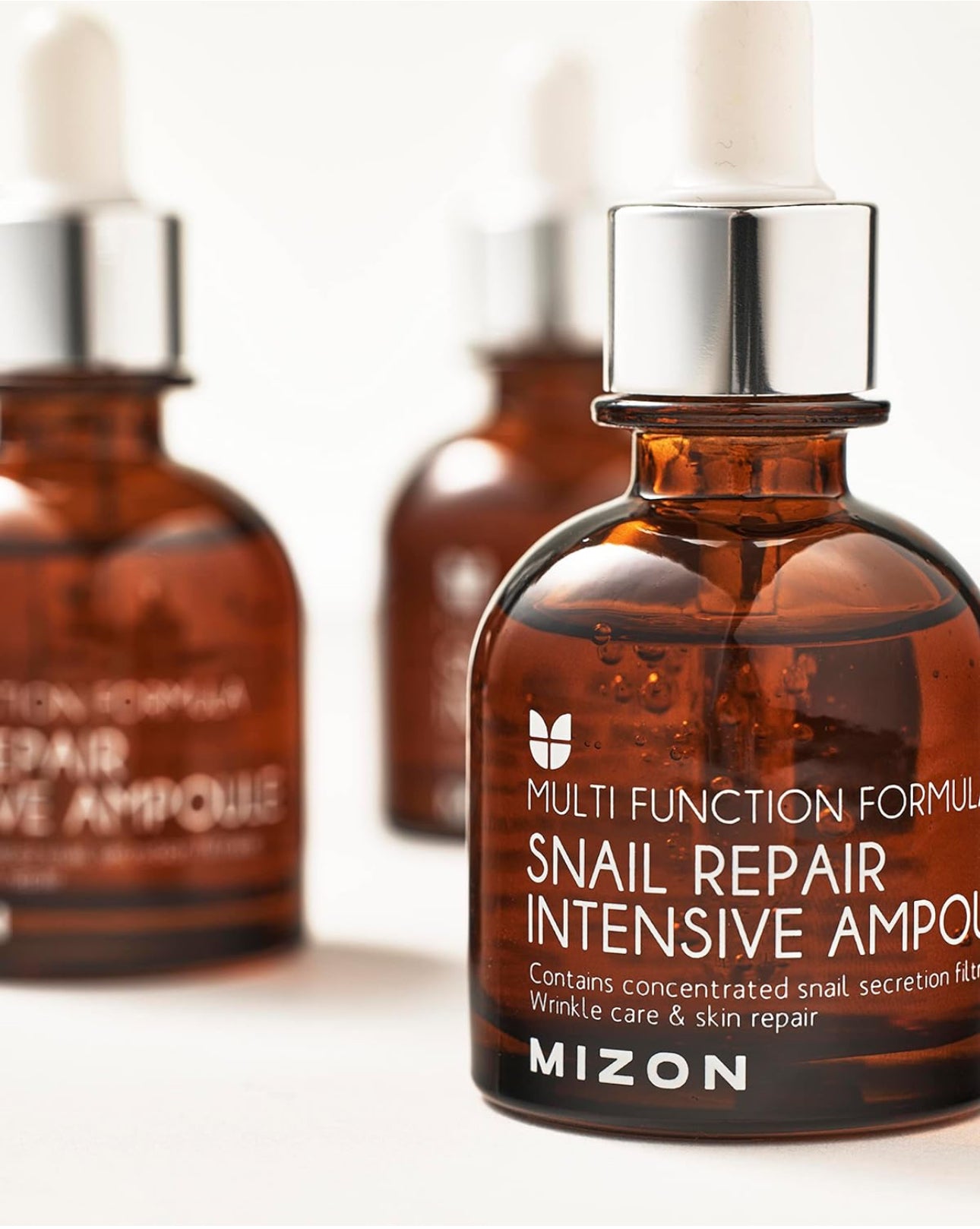 [Mizon] Snail Repair Intensive Ampoule (30ml) 80% Snail Mucin Extract Repair Serum