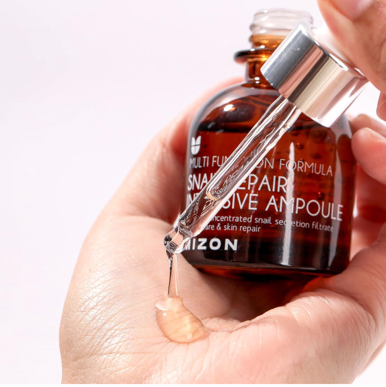 [Mizon] Snail Repair Intensive Ampoule (30ml) 80% Snail Mucin Extract Repair Serum