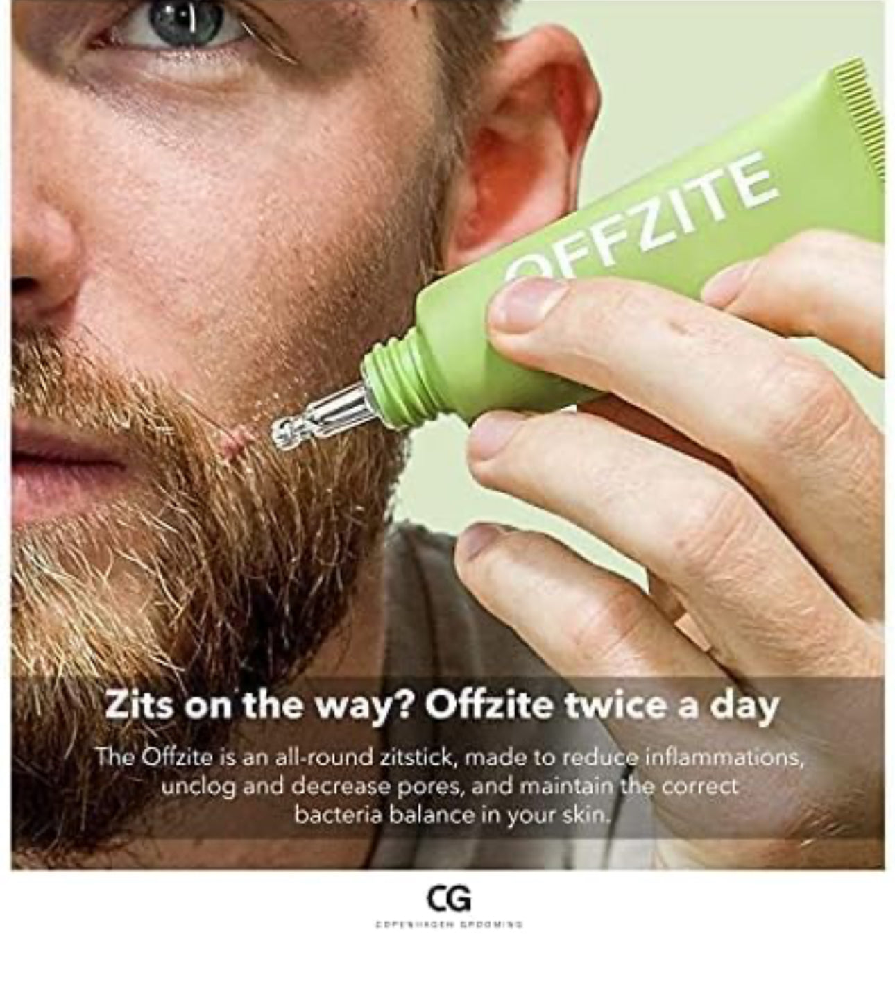 Copenhagen Grooming Offzite - Face Care & Spot Treatment for Men - Spot Cream & Ingrown Hair Treatment