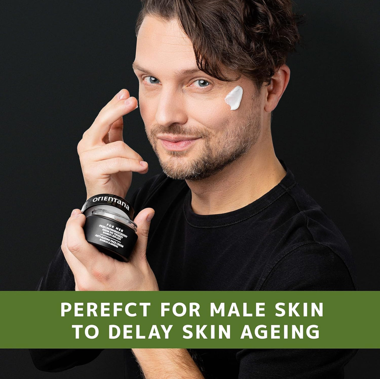 Orientana - Natural Face Cream For Men | Bamboo And Ginseng