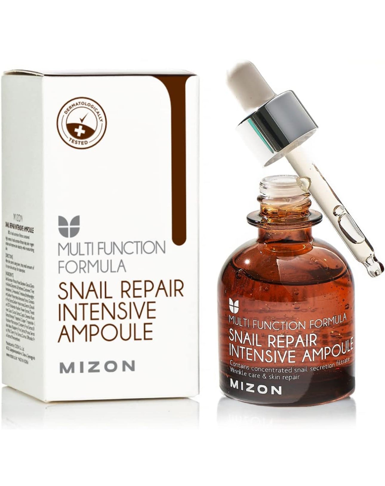 [Mizon] Snail Repair Intensive Ampoule (30ml) 80% Snail Mucin Extract Repair Serum