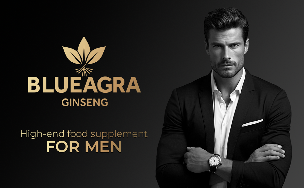 BLUEAGRA Extremely effective Male enhancement natural food supplement Made in UK